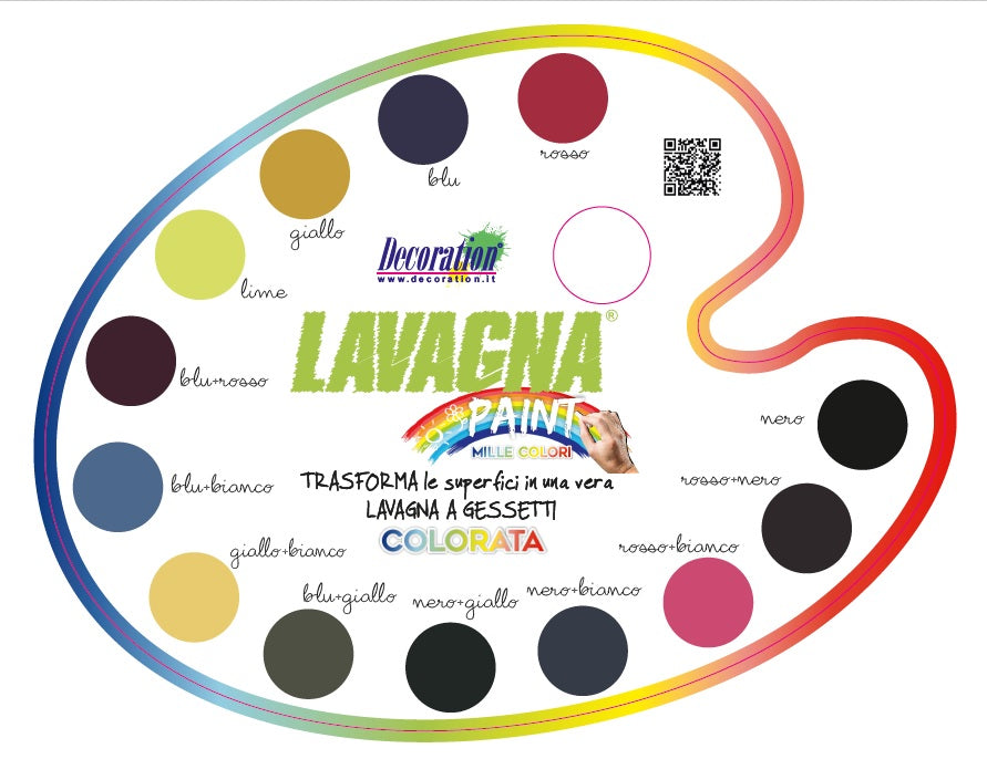 Lavagna paint - pittura effetto lavagna - 500 ml