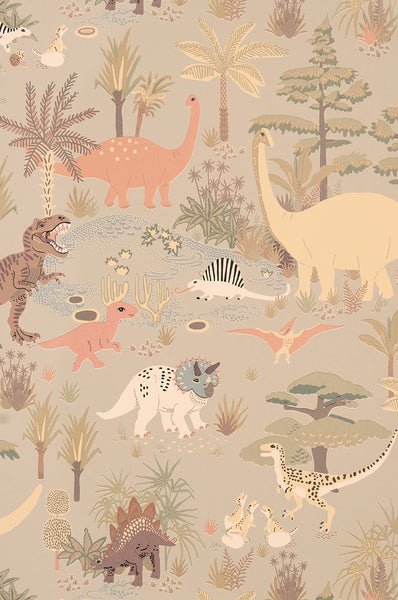 Carta da Parati Dinosaur Vibes Majvillan Wallpaper cod. 154-02