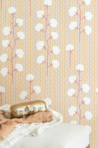 Carta da Parati Sweet Cotton Majvillan Wallpaper 108-01