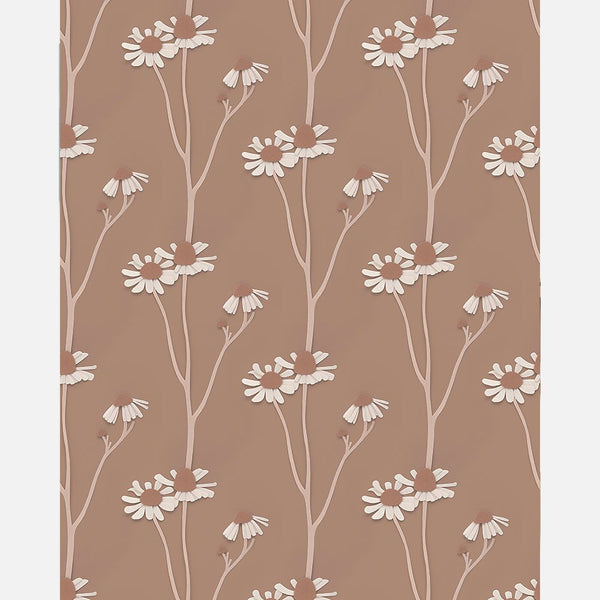 Carta da Parati Studio Ditte Chamomile Wallpaper Nude