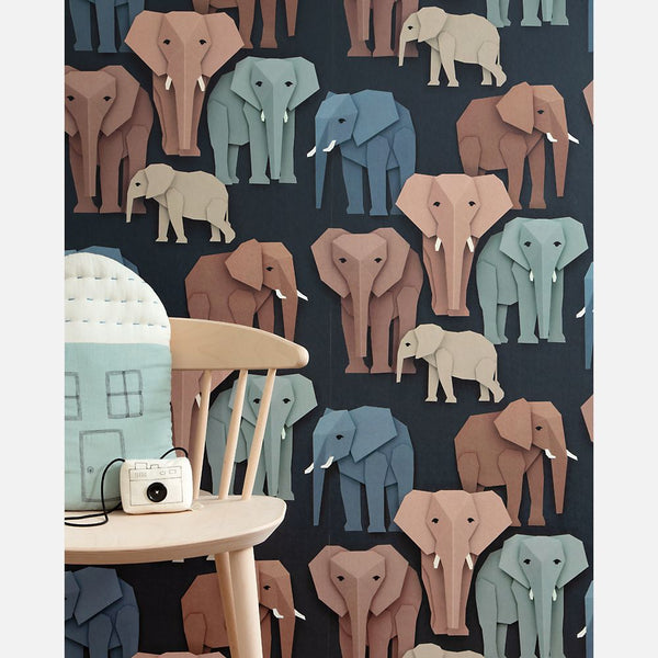 Carta da Parati Studio Ditte Elephant wallpaper