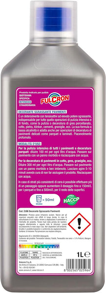 Fulcron Decerante Sgrassante Pavimenti 1 lt.