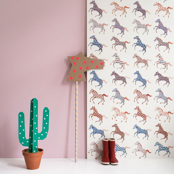 Carta da Parati Studio Ditte Horses Wallpaper