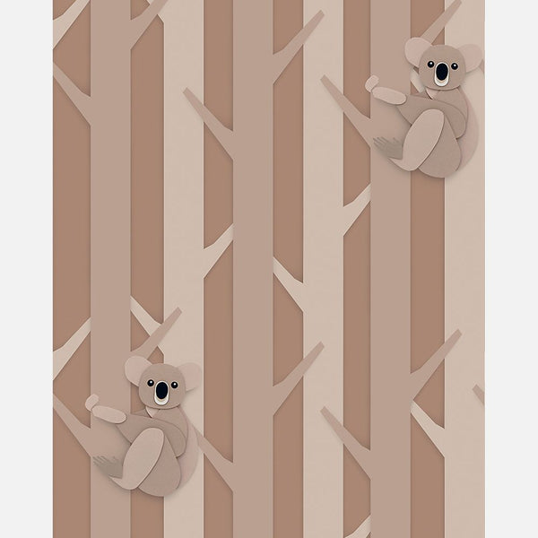 Carta da Parati Studio Ditte Koala Wallpaper Nougat