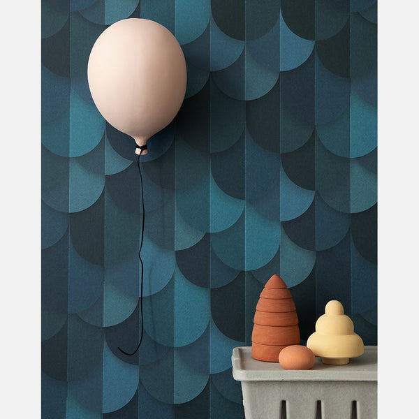 Carta da Parati Studio Ditte Waterfall Wallpaper Blue